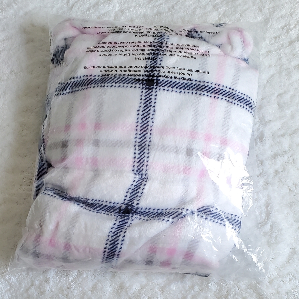 NAUTICA WOMEN'S HOODED FLEECE PAJAMA SIZE M - Picture 4 of 5